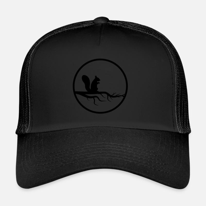 squirrel branch Trucker Cap