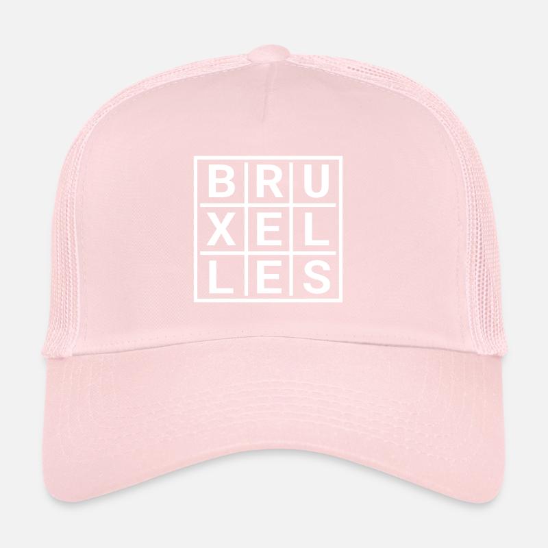 BRUXELLES. BRUSSELS. BRUSSELS. Trucker Cap
