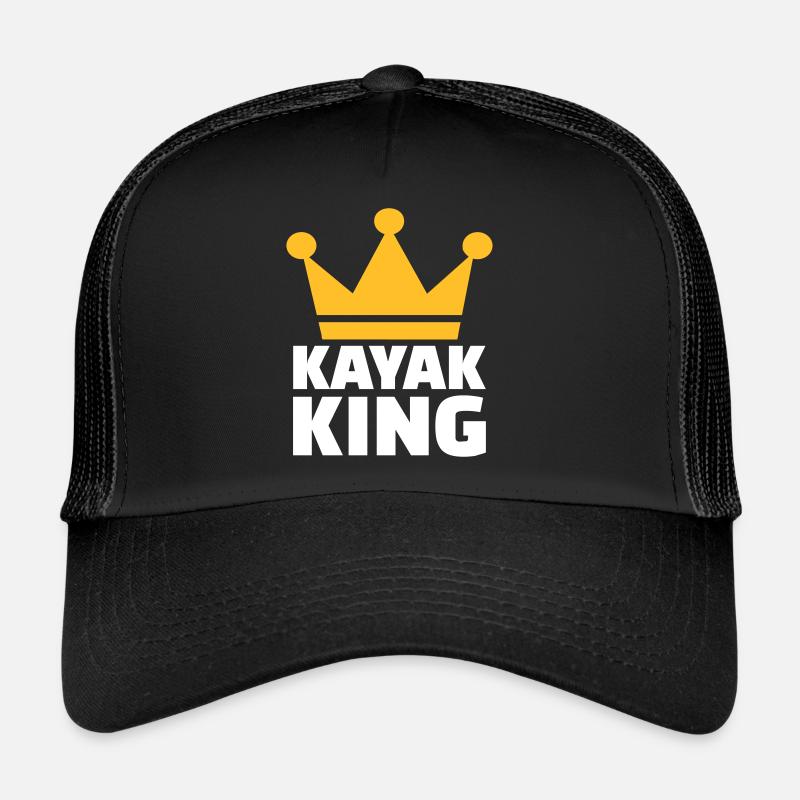 Kajak - Trucker Cap - Schwarz/Schwarz