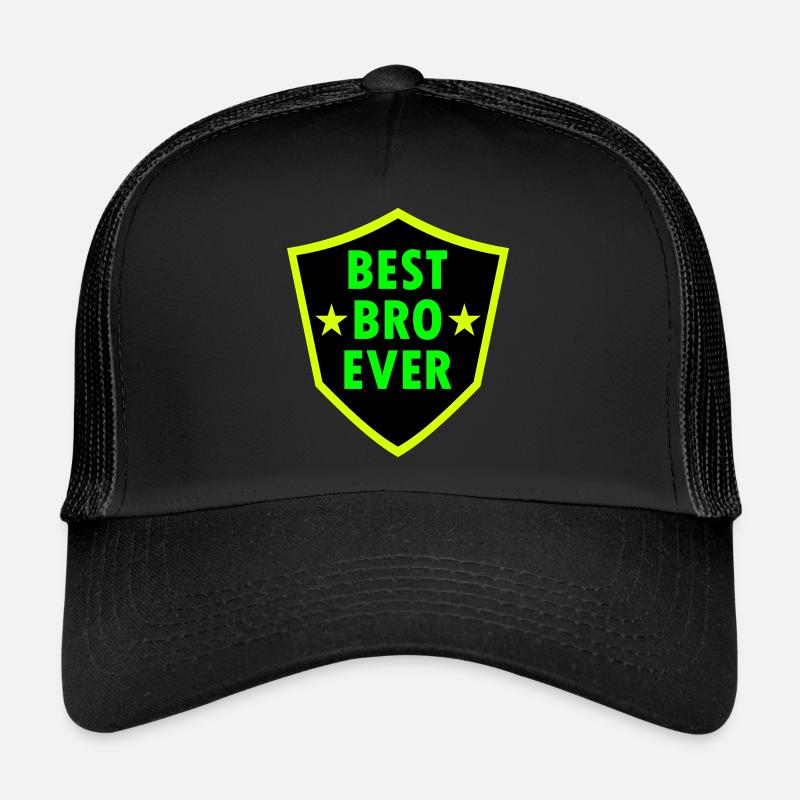 Best bro ever (Wappen, Sterne) Trucker Cap