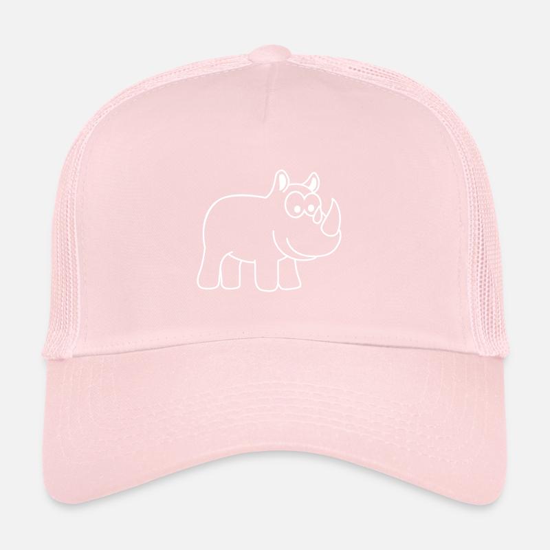 Nashorn Comic Tier Trucker Cap