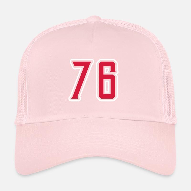Symbole numérique 76 Casquette trucker 