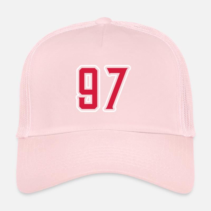 97 Number Symbol Trucker Cap