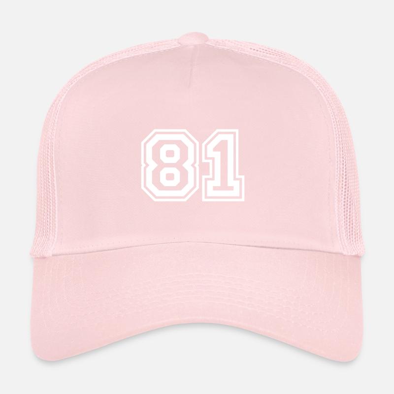 Numéro 81 Casquette trucker 