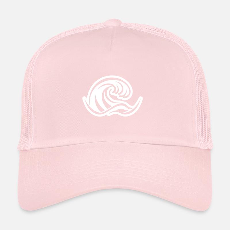 Océan Vague Symbole Mer Casquette trucker 