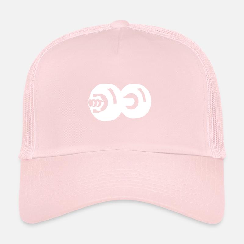 Dumbbell Gym Symbol Workout Casquette trucker 