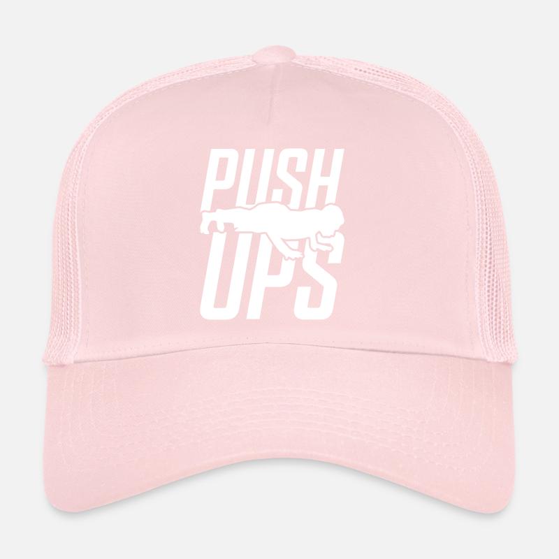push ups pompes gym Casquette trucker 