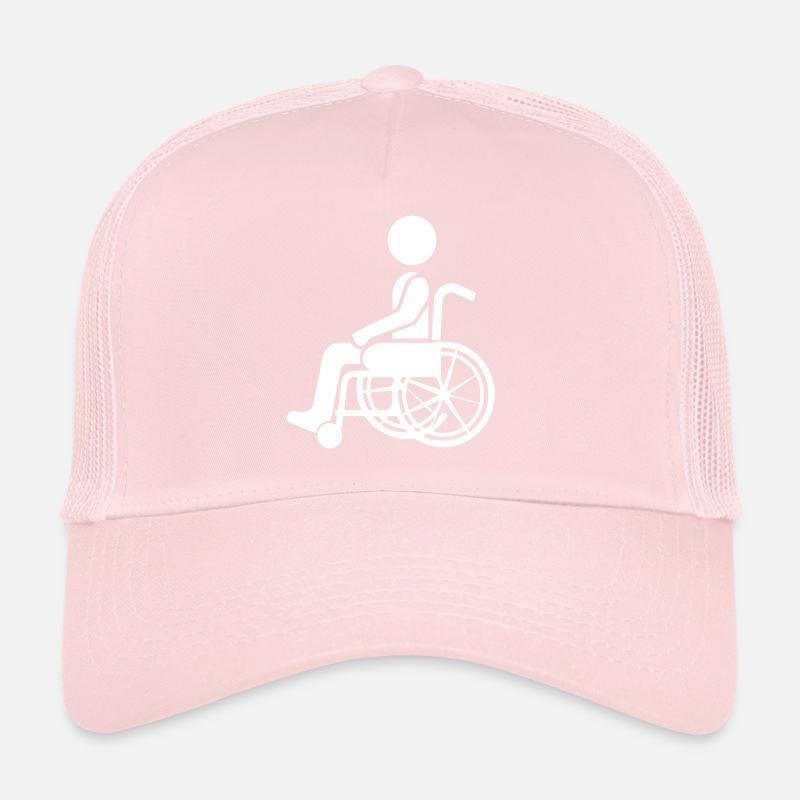 Fauteuil roulant Casquette trucker 