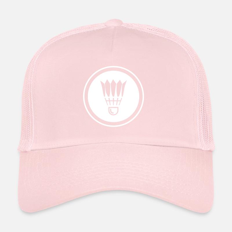Symbole de badminton Casquette trucker 