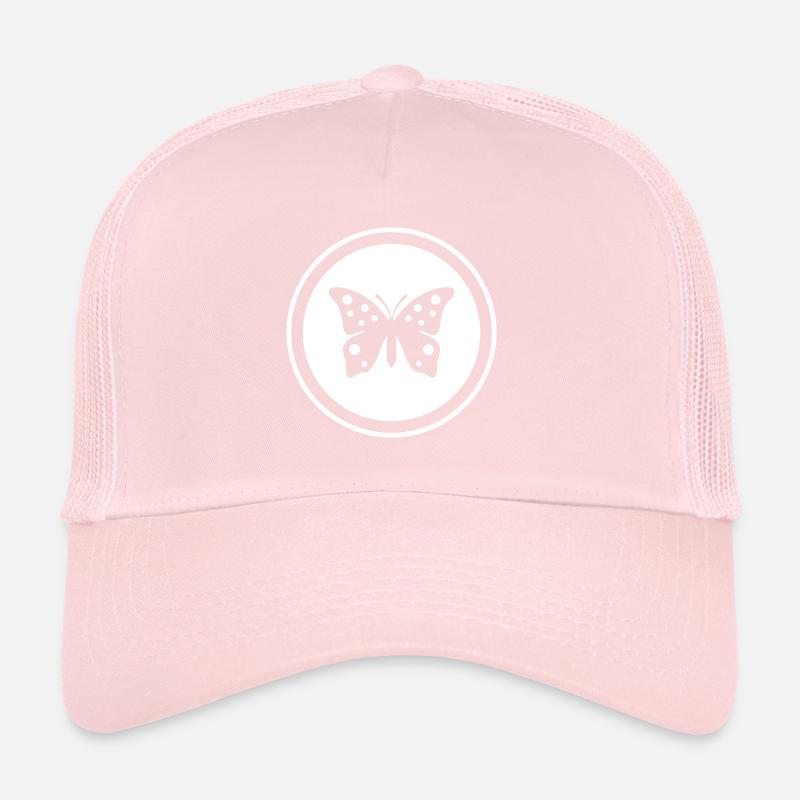 Butterfly Symbol Trucker Cap