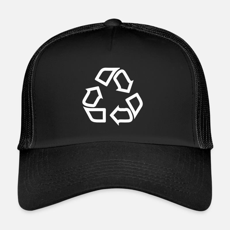 Recycling Symbol Trucker Cap