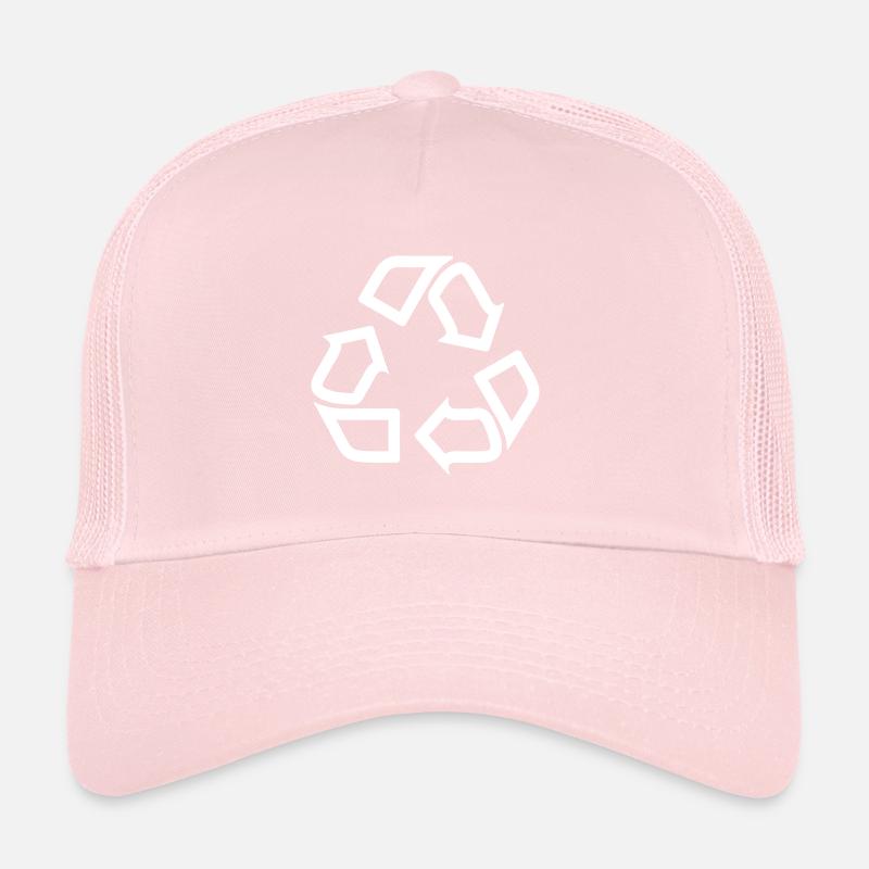 Symbole de recyclage Casquette trucker 