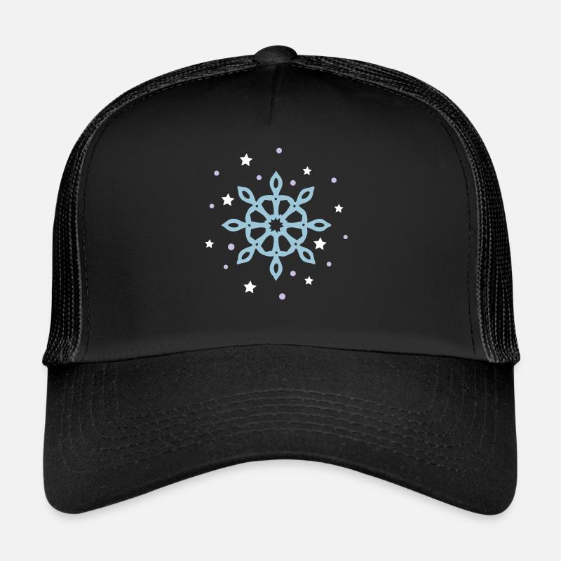 flocon de neige Casquette trucker 