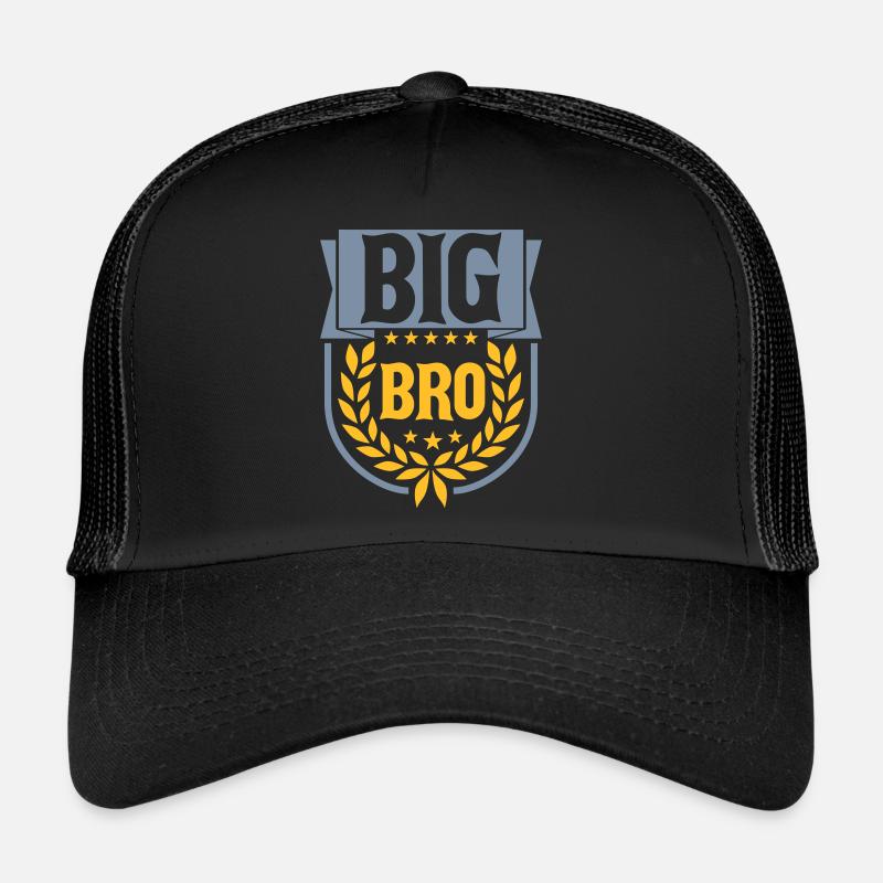 Big Bro Text Logo Casquette trucker 