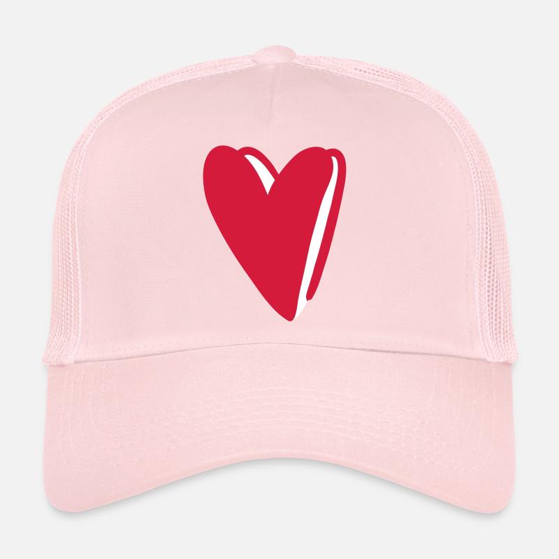 Big red heart Trucker Cap