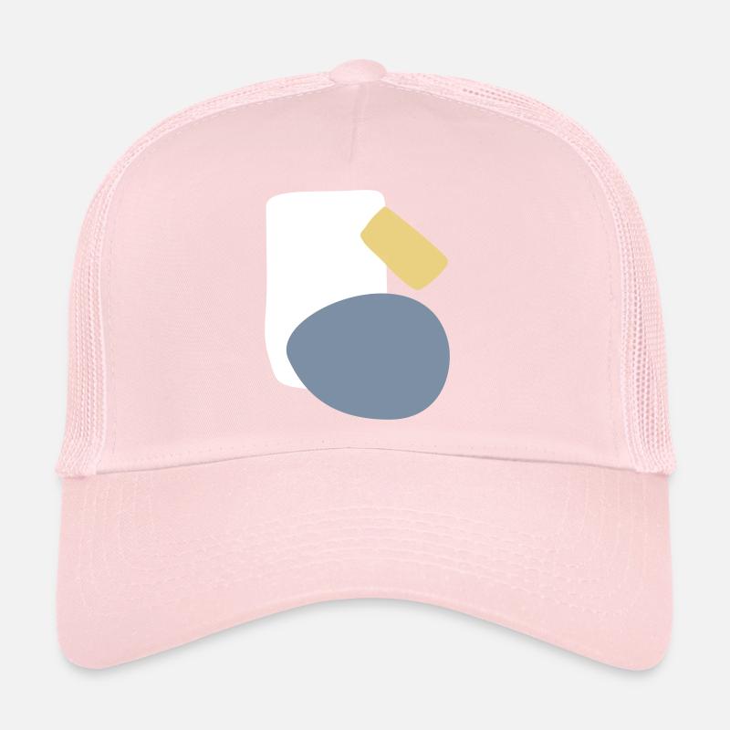 Conception abstraite de différentes formes Casquette trucker 