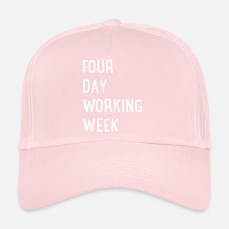 Semaine de travail de quatre jours Casquette trucker 