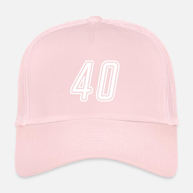 Numéro 40 Casquette trucker 