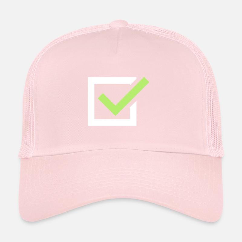 tick tick mark Trucker Cap