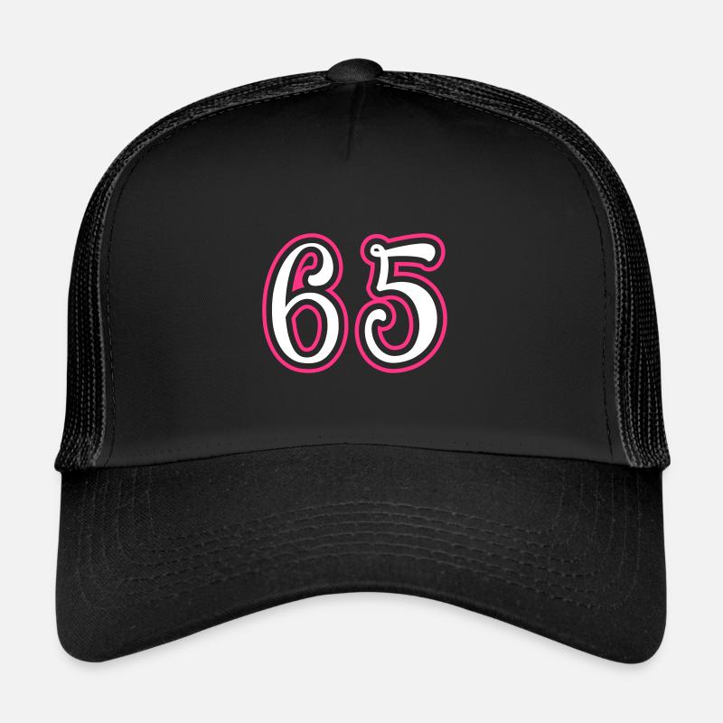 65 Number number Trucker Cap