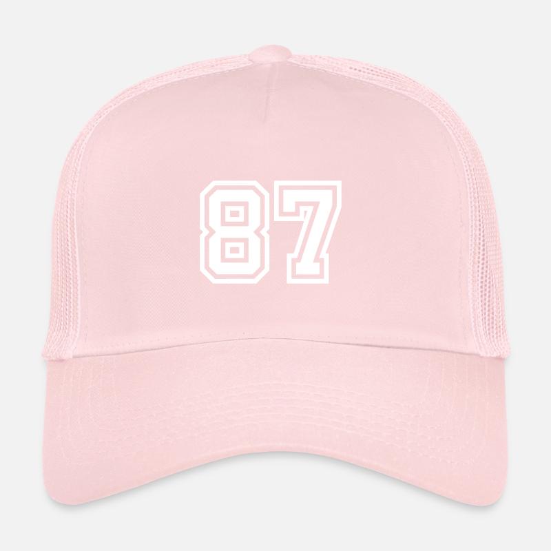 Symbole numérique 87 Casquette trucker 