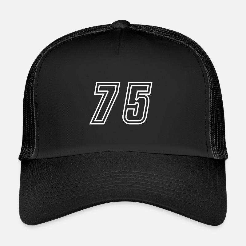 Numéro 75 Casquette trucker 
