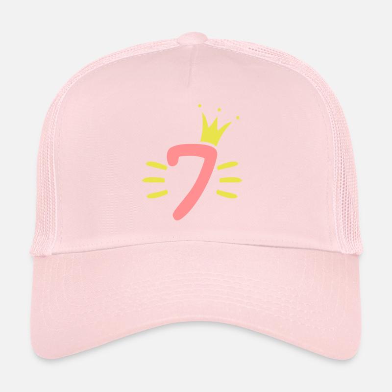 Couronne du 7e anniversaire Casquette trucker 