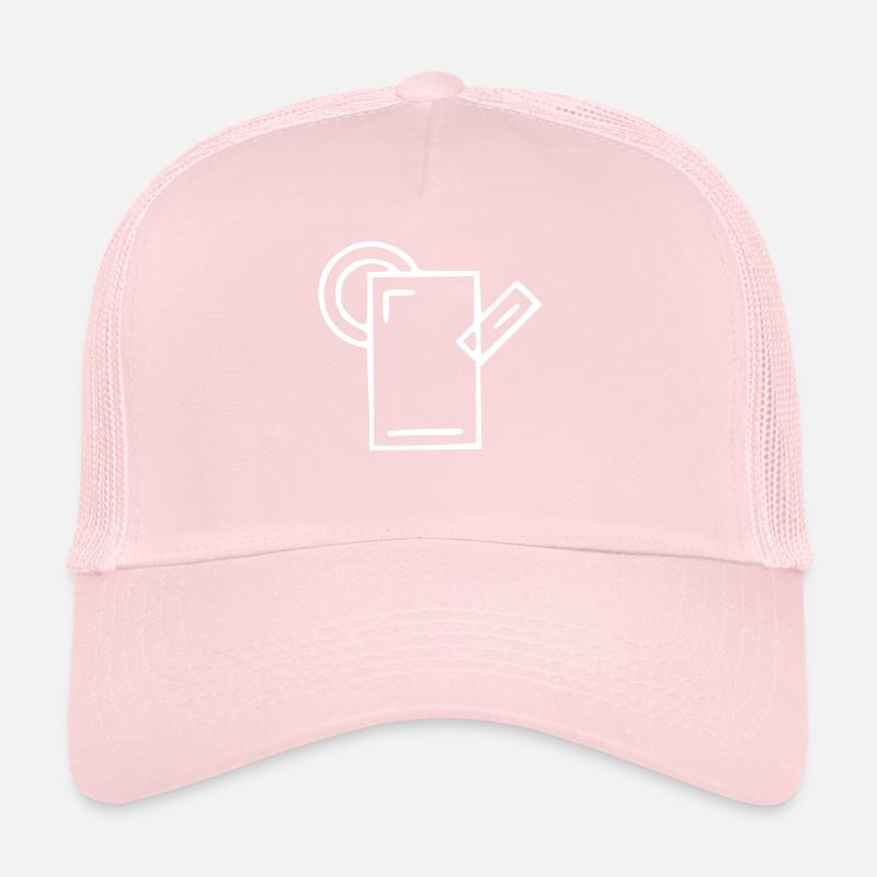 Plant drawing nature sketch white Trucker Cap