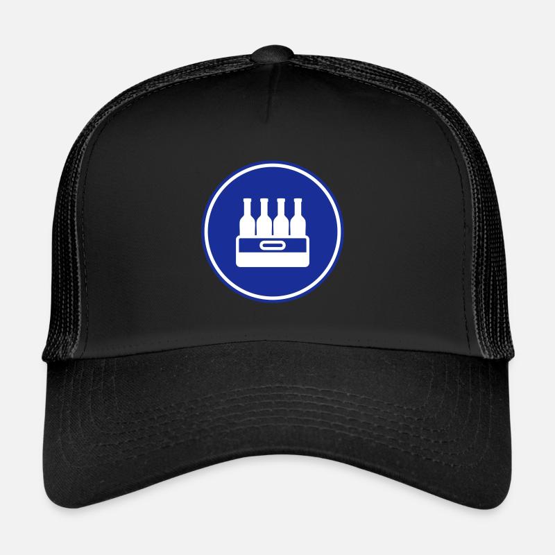 Bierflasche Kiste Trucker Cap