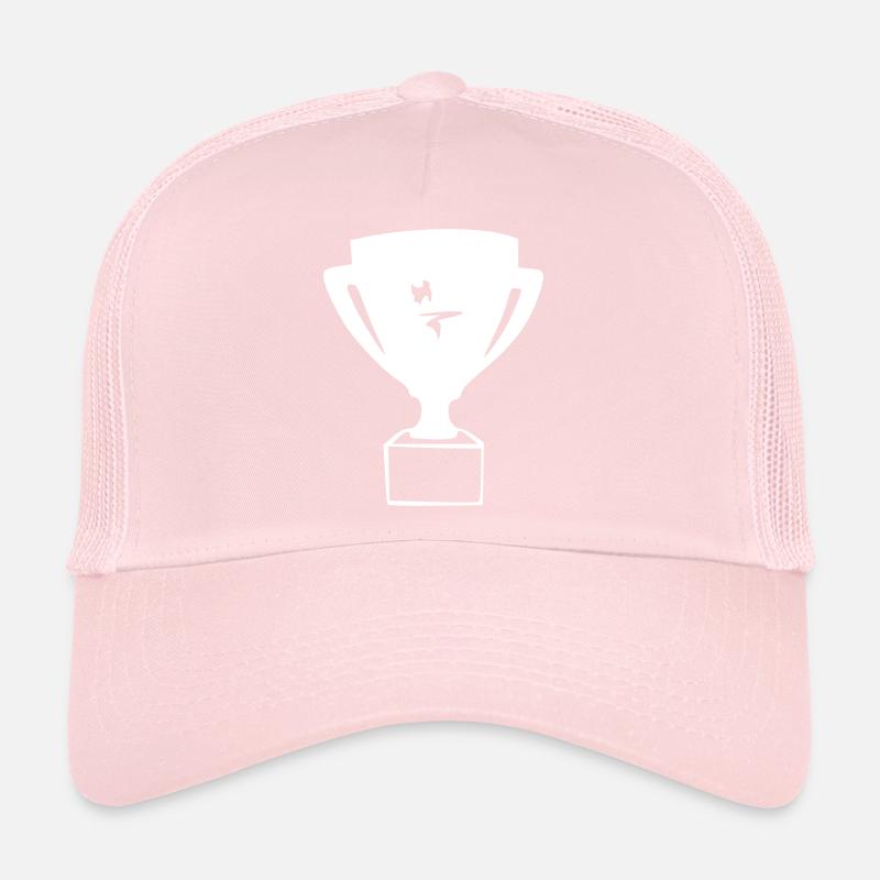 Cup Drawing Win Sketch White Trucker Cap