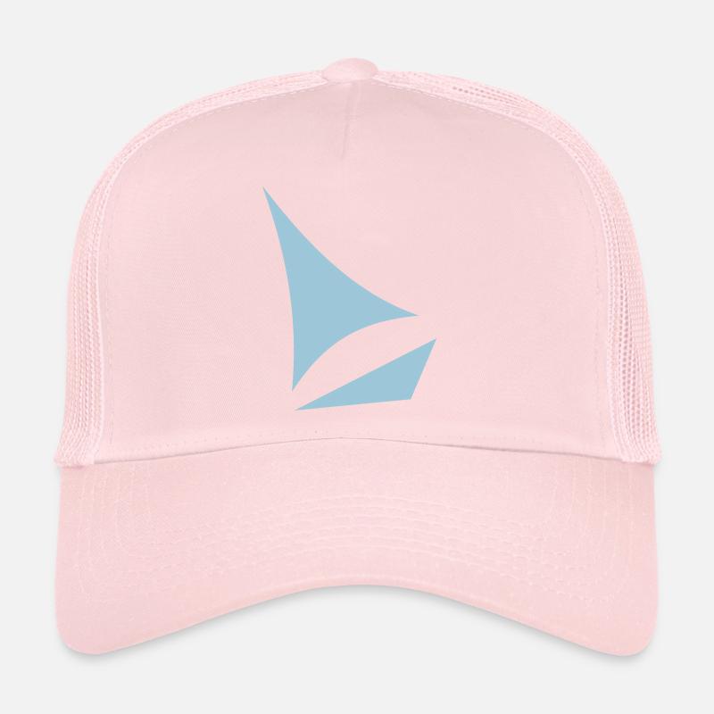 stylized sailboat Trucker Cap
