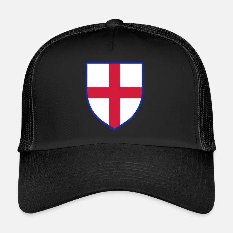 England Flag, St George's Cross Shield Trucker Cap