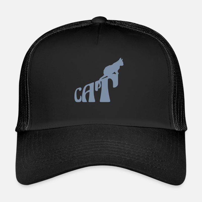 Conception du logo Cat Pet Casquette trucker 