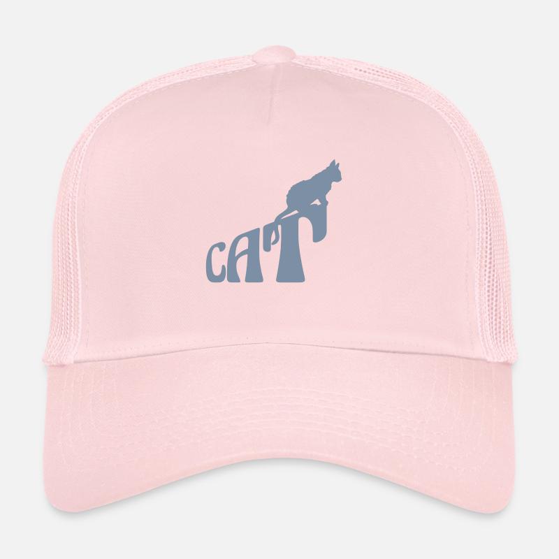 Conception du logo Cat Pet Casquette trucker 