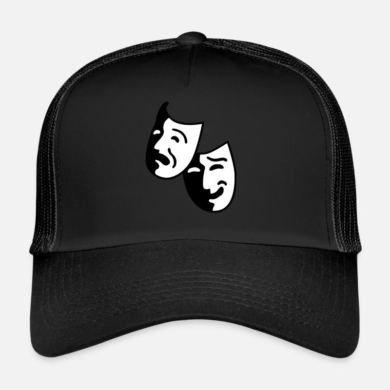 Theater - Trucker Cap - Schwarz/Schwarz