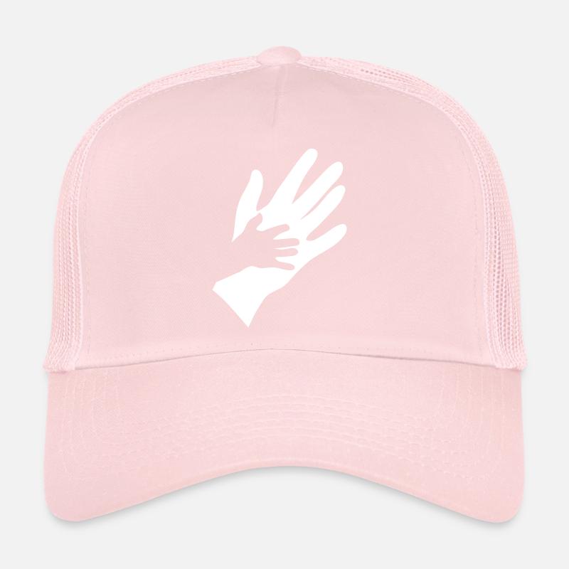 mains Casquette trucker 