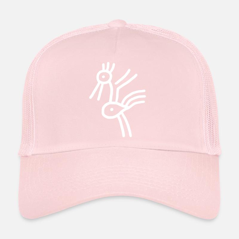 Oiseau - Symbole Minimal Casquette trucker 