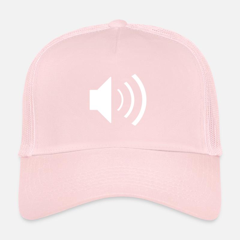 Icône d'ordinateur PC haut-parleur Casquette trucker 