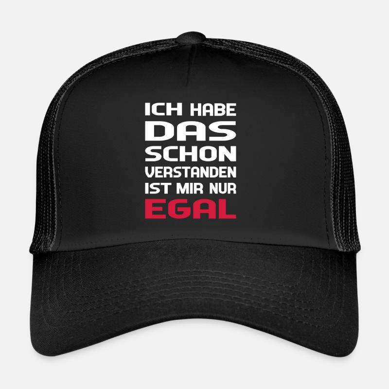 Ich habe das schon verstanden Trucker Cap
