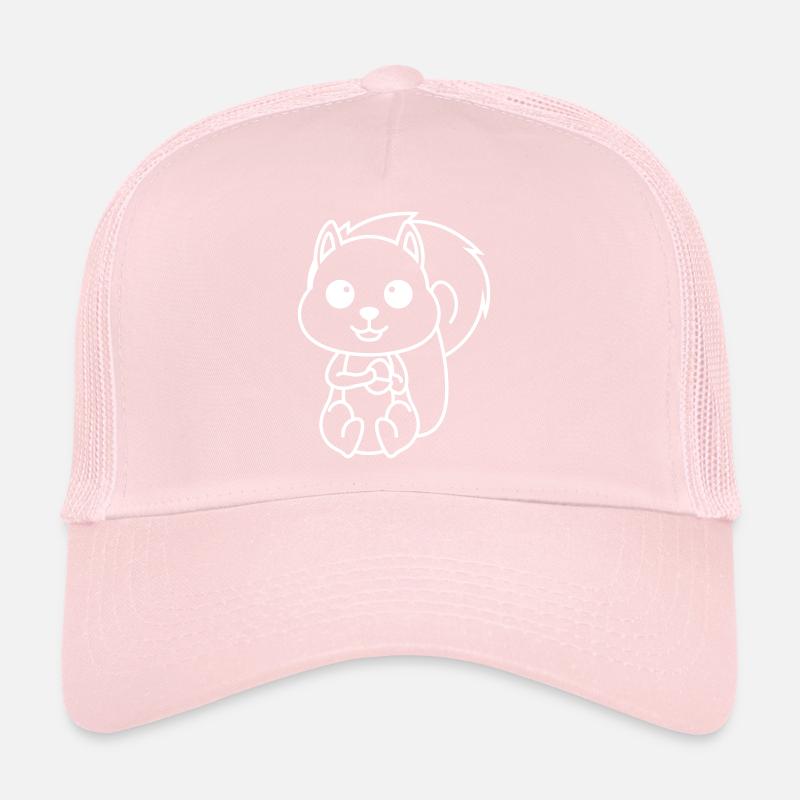 Squirrel Comic Animal Trucker Cap