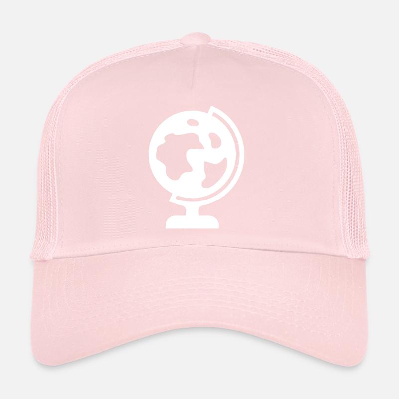 Icône de globe Casquette trucker 