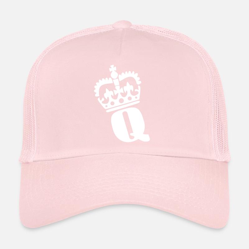 Q - nom - lettre Casquette trucker 