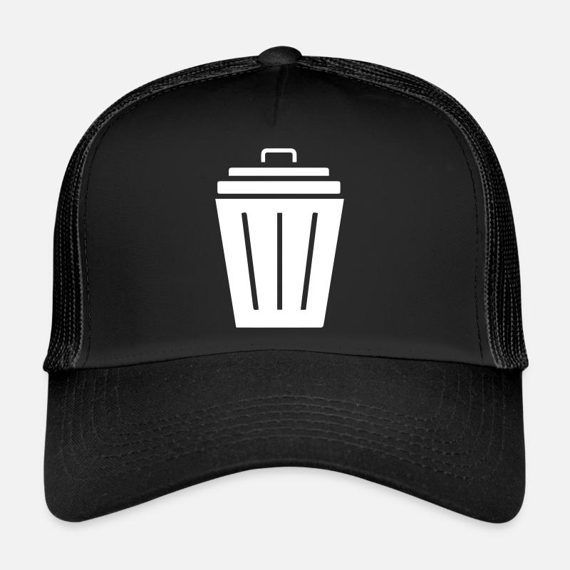 Icône de la poubelle Casquette trucker 