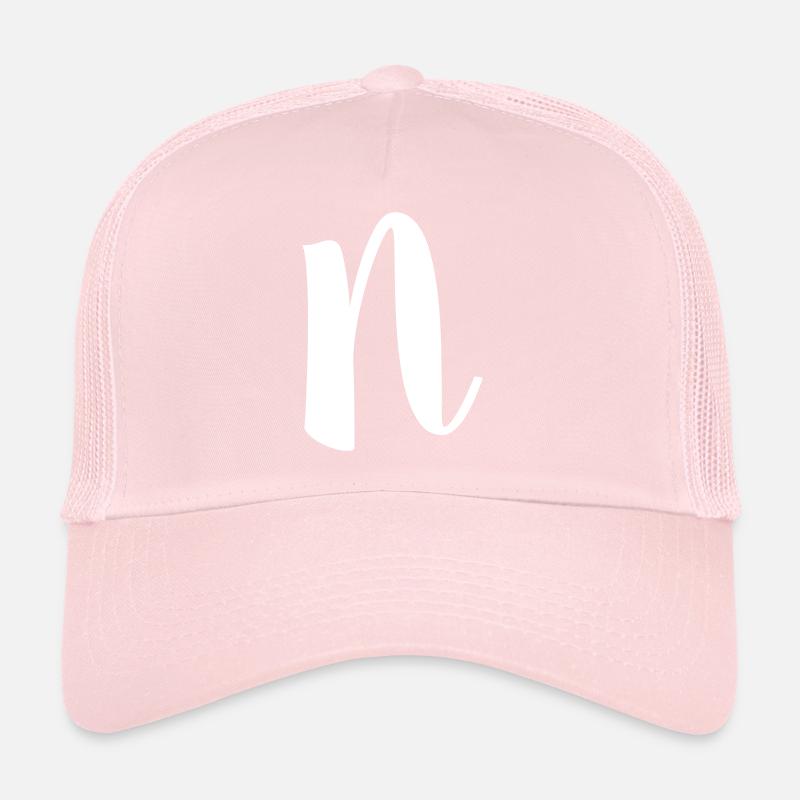 Lettre N Casquette trucker 