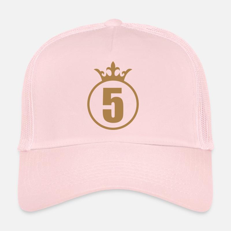 Chiffre 5 Casquette trucker 