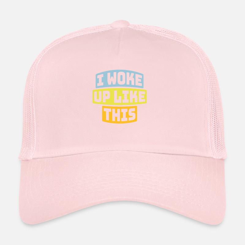 Je me suis réveillé comme ça Casquette trucker 