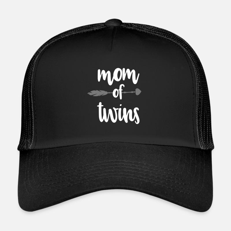Mama jumeau mère jumeaux sort cadeau Casquette trucker 