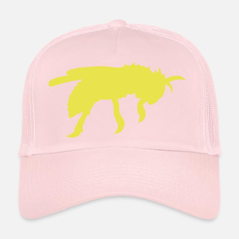 hornet guepe bee silhouette shade Trucker Cap