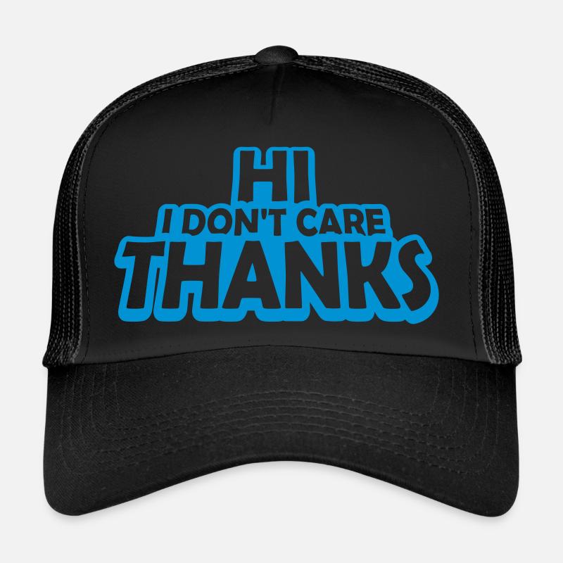 Salut je m’en fiche Casquette trucker 