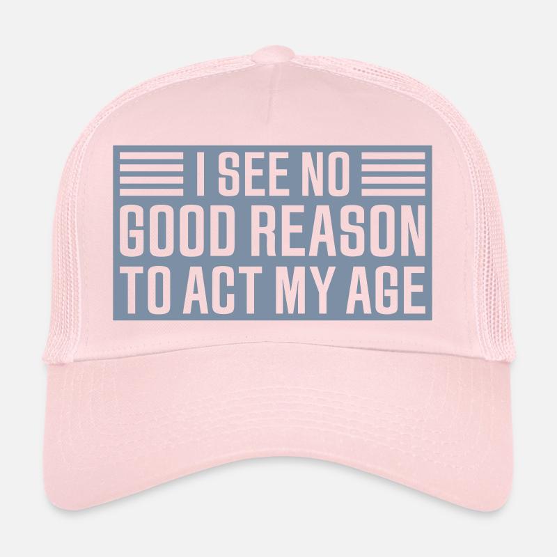 pour agir à mon âge Casquette trucker 